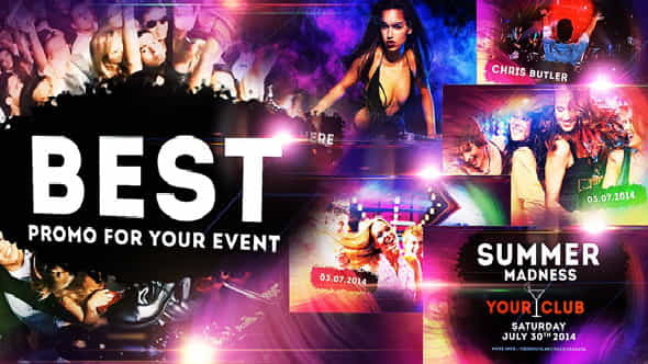 Colourful PartyEvent - Disco Night - VideoHive 8178215