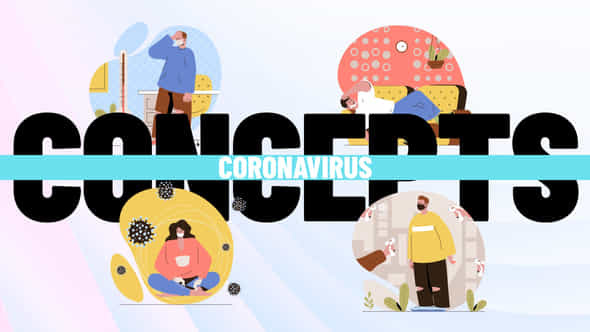 Coronavirus Scene Situation - VideoHive 34401992