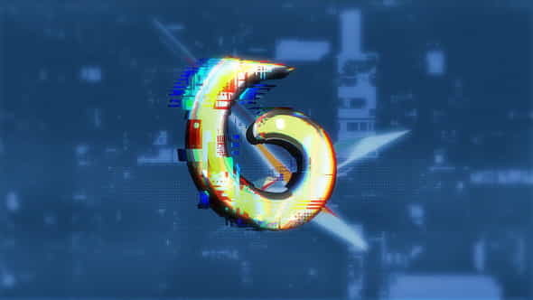 Glitching Logo - VideoHive 38463252