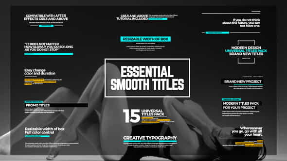 Smooth Titles I - VideoHive 22353796