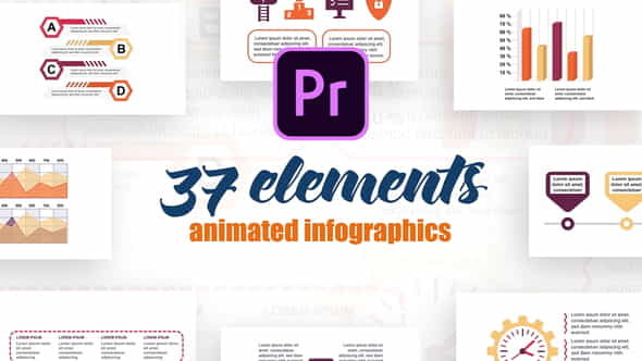 Technology Infographics Vol.32 for Premiere - VideoHive 27525984
