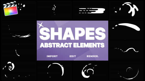 Funny Abstract Shapes - VideoHive 23718397