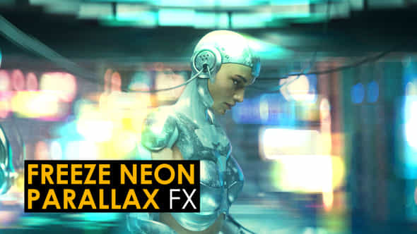 Freeze Neon Parallax - VideoHive 45706386