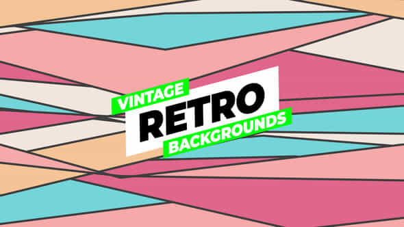 Vintage Retro Backgrounds - VideoHive 51169789