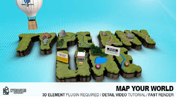 Map Your World - VideoHive 9694598