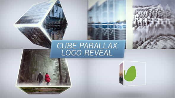 Cube Parallax Logo Reveal - VideoHive 17100443
