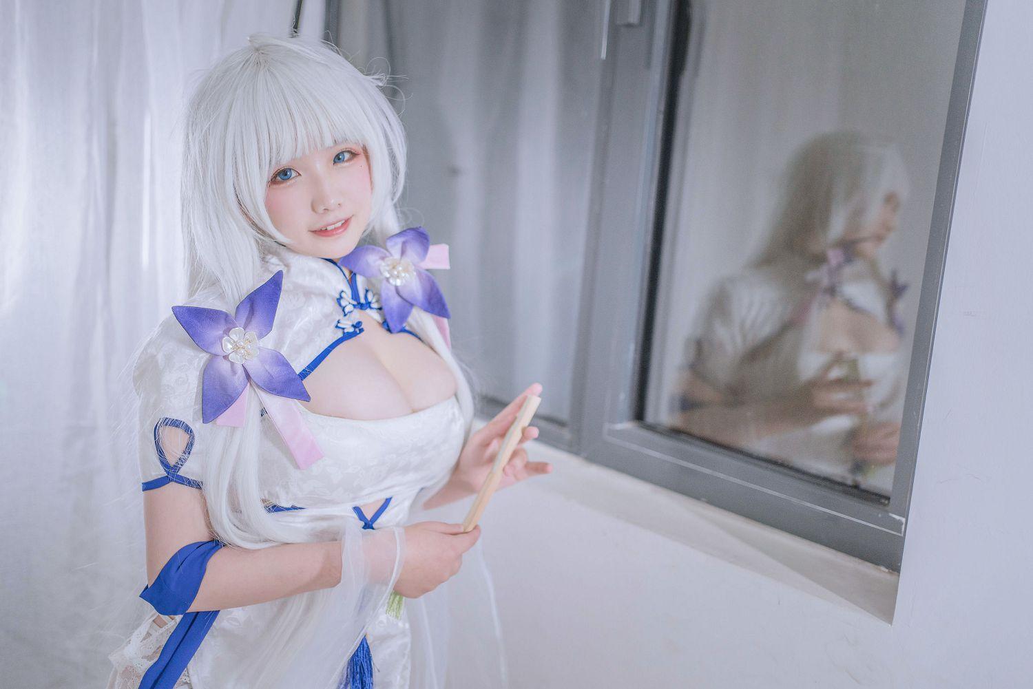 [福利女神cosplay] 阿半今天很开心 - 光辉旗袍 妩媚套图(11)