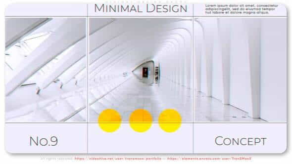 Minimal Design Promo - VideoHive 33108396