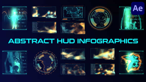 Abstract HUD Infographics - VideoHive 47530263