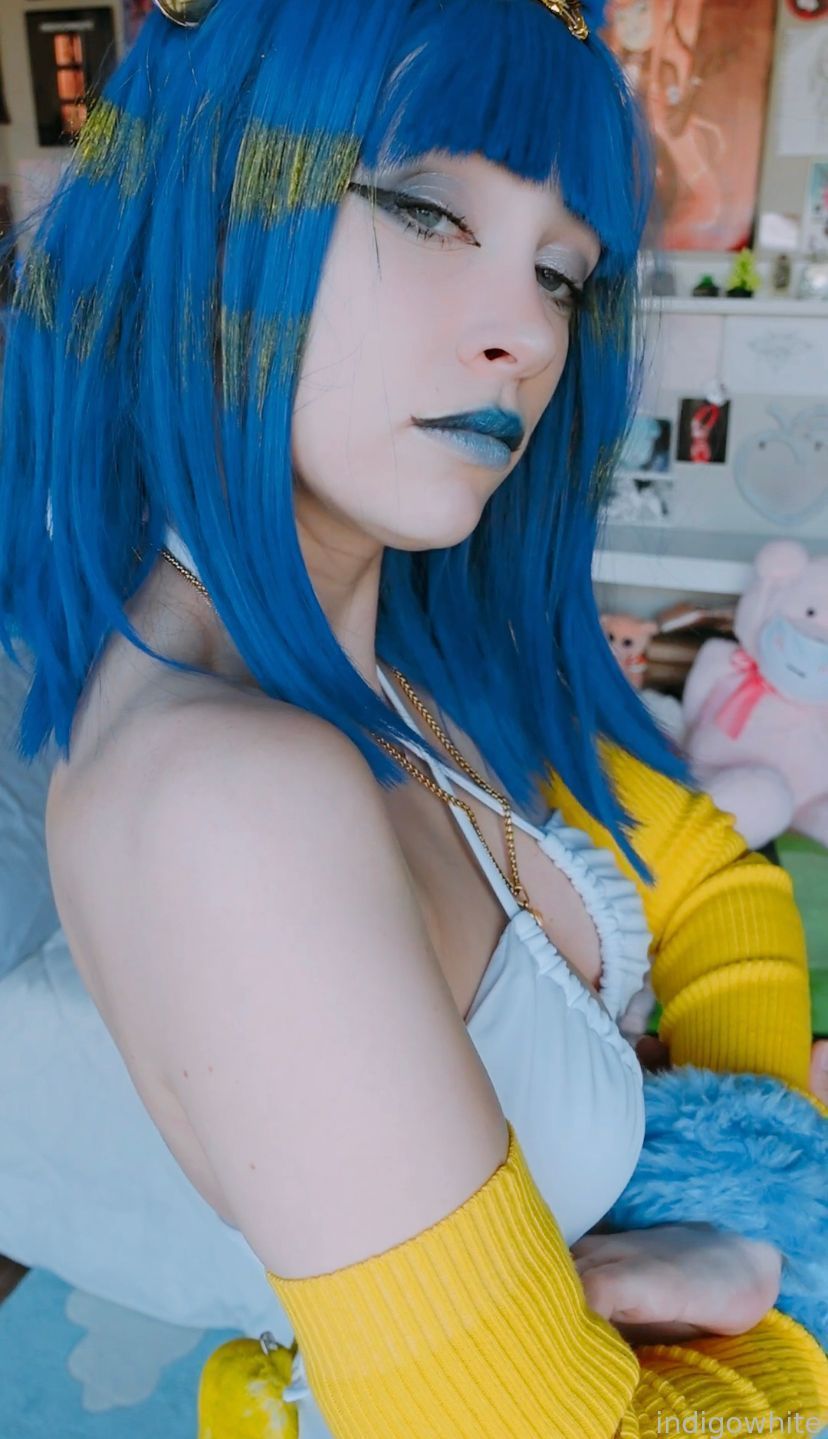 Indigo White - Ankha