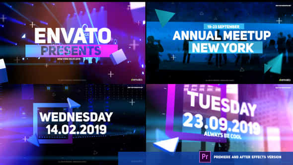 Shape Animated Event - VideoHive 23732888