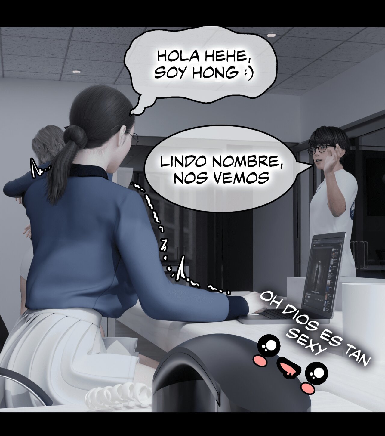 La viuda de mi vecina - 3D Comic - Parte 2 - 74