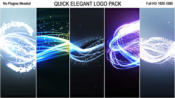 Quick Elegant Logo Pack (5 in 1) | Abstract - VideoHive 19300914