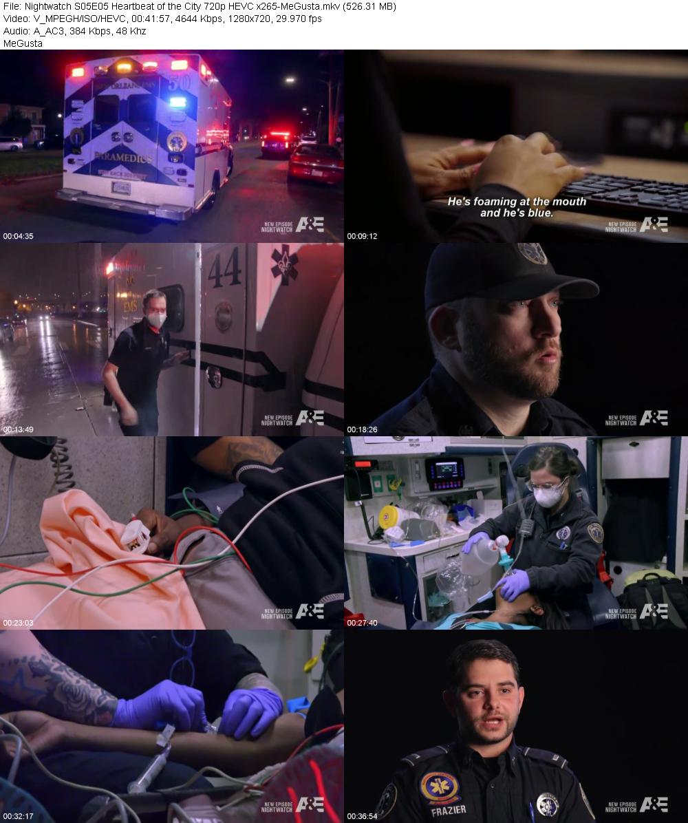 Nightwatch S05E05 Heartbeat of the City 720p HEVC x265