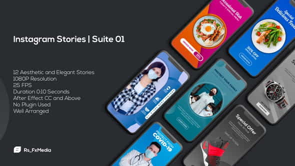 Instagram Stories | Suite 01 - VideoHive 27723514