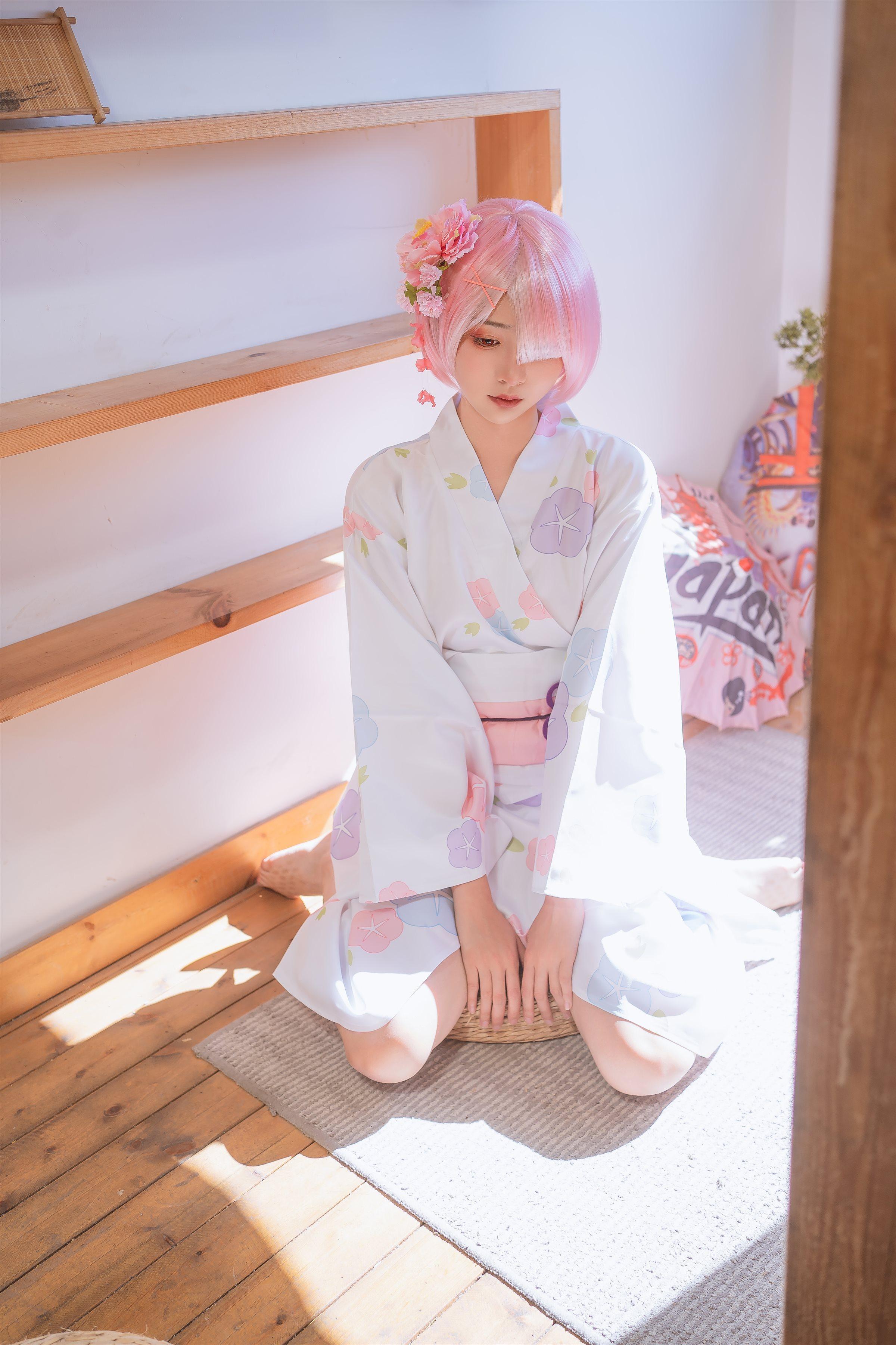 爆机少女喵小吉 Nekokoyoshi - 八月番T3会员 双子：拉姆蕾姆(7)