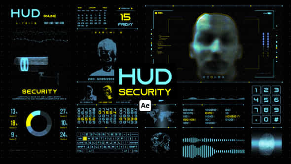 HUD Security for - VideoHive 44657218