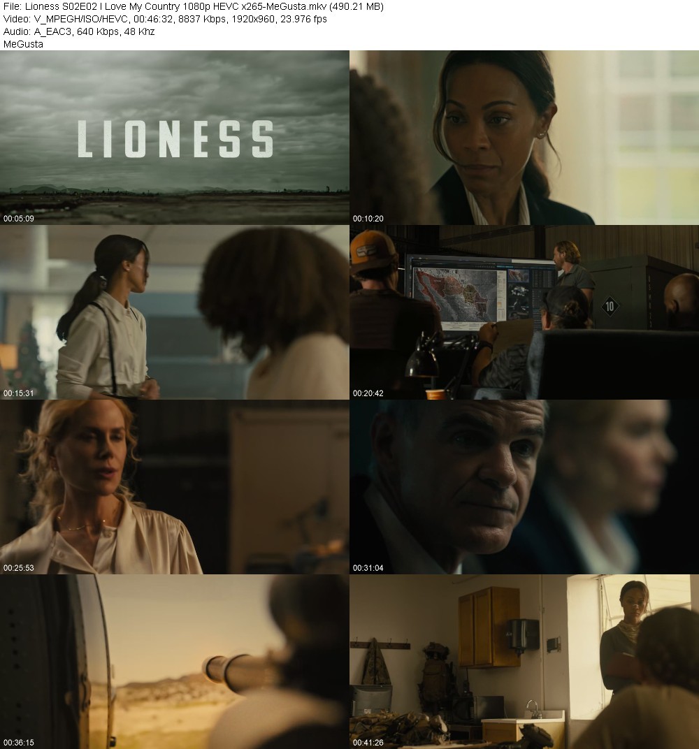 Lioness S02E02 I Love My Country 1080p HEVC x265-MeGusta