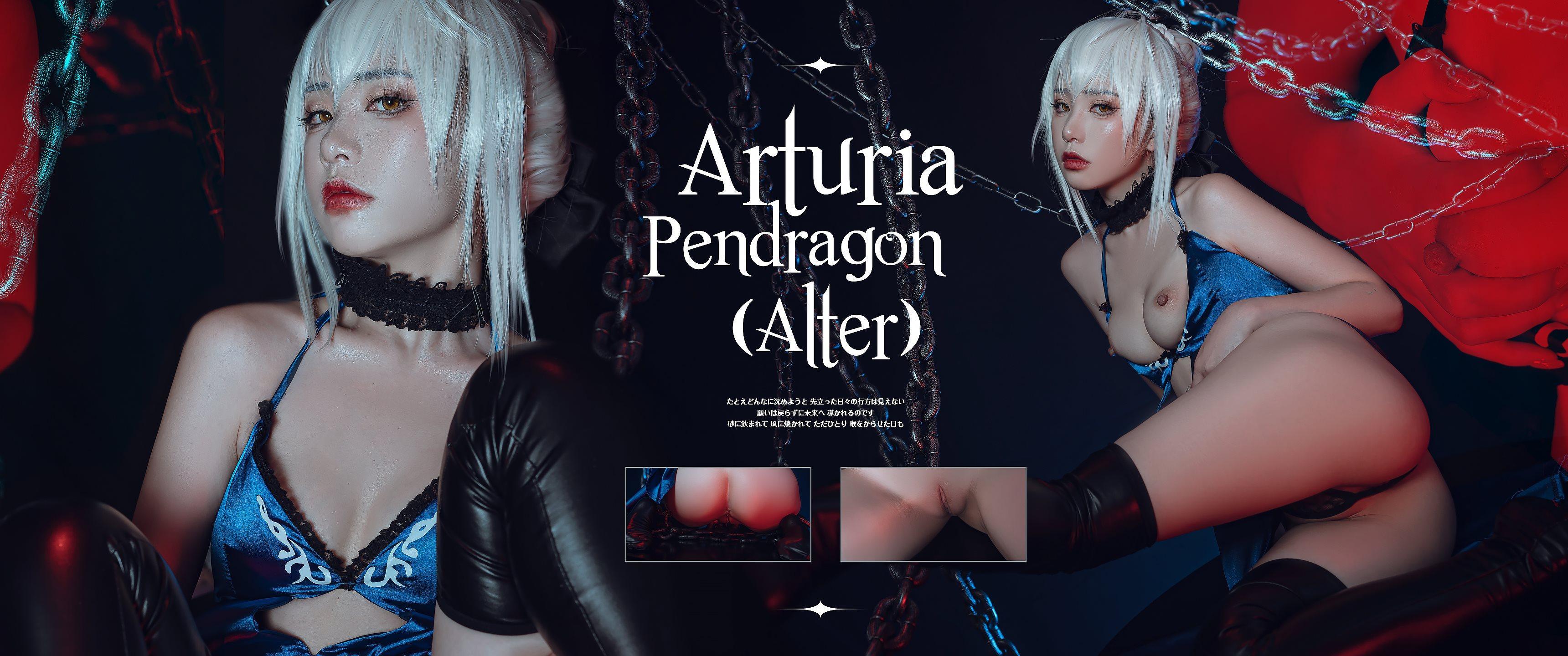 爆机少女喵小吉 Nekokoyoshi - 七月 Fate stay night 黑呆 - Saber Alter(91)