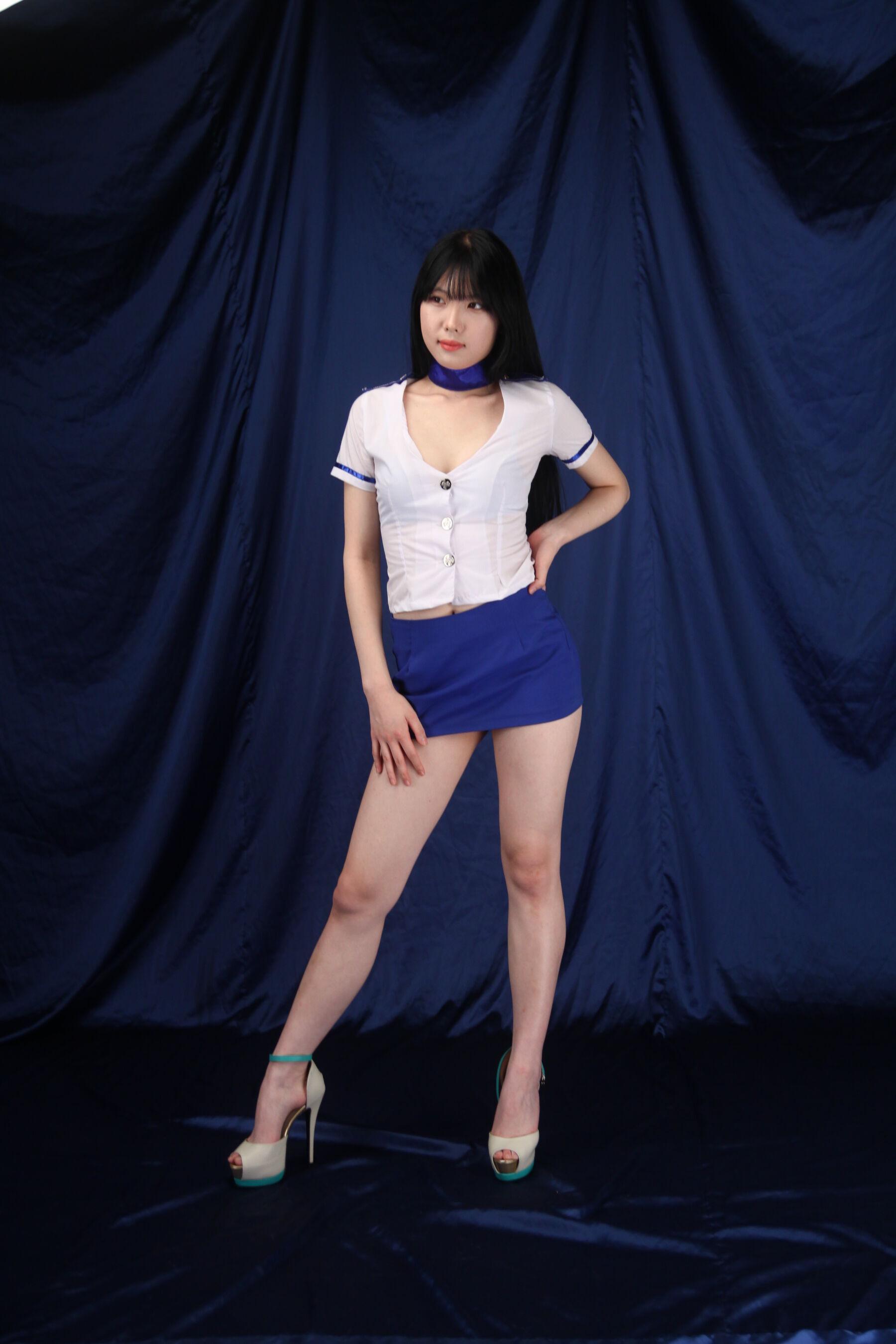 韩模人体 韩模汉娜（한나）人体私拍套图(42)