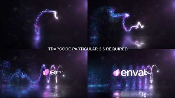 Glowing Particals Logo Reveal 33 - VideoHive 24162675