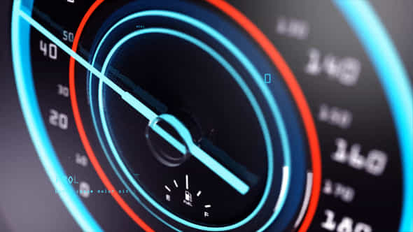 Speedometer Logo - VideoHive 43096606