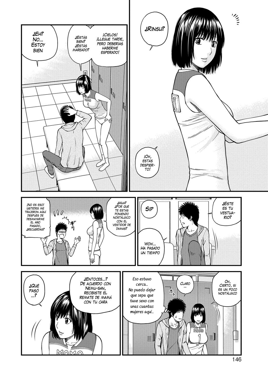 Momojiri Danchi Mama-san Volley Doukoukai Ch8 - 4