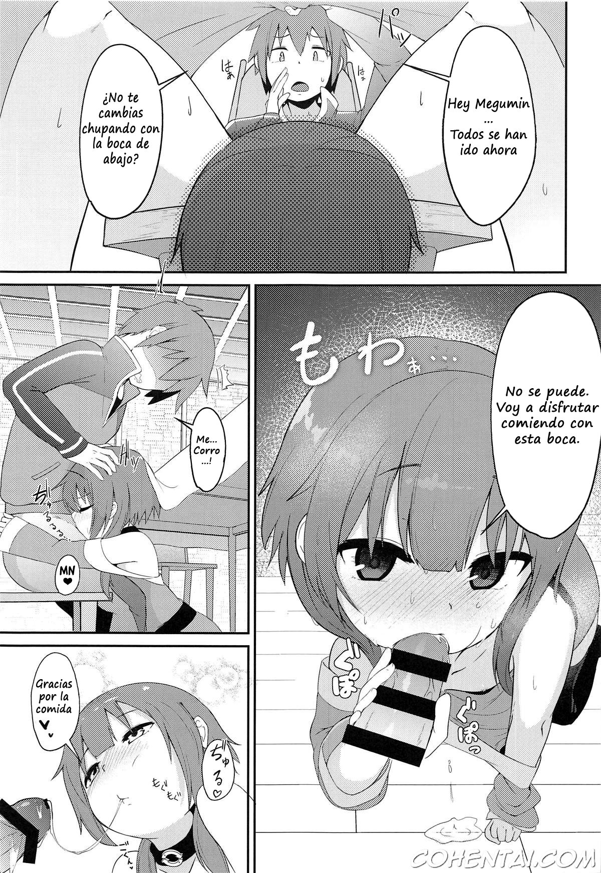 [Kinkyuu Quest] Lolikko Megumin o Kouryaku Seyo! (Kono Subarashii Sekai ni Syukufuku o!) xxx comics manga porno doujin hentai español sexo 