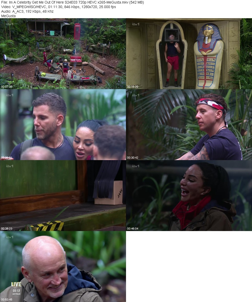 Im A Celebrity Get Me Out Of Here S24E03 720p HEVC x265-MeGusta