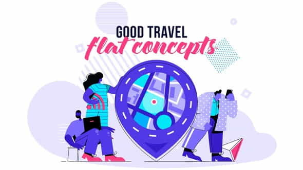 Good Travel - Flat Concept - VideoHive 26139888