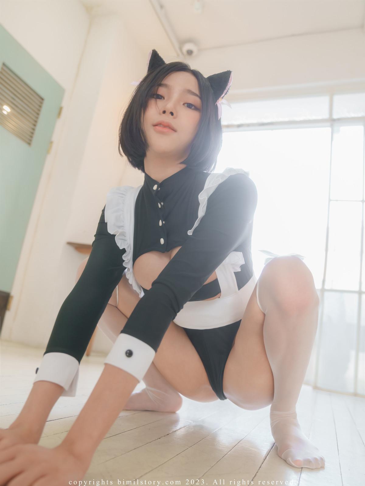 Mina 민아, [Bimilstory] Black Cat Mina Set.02(8)