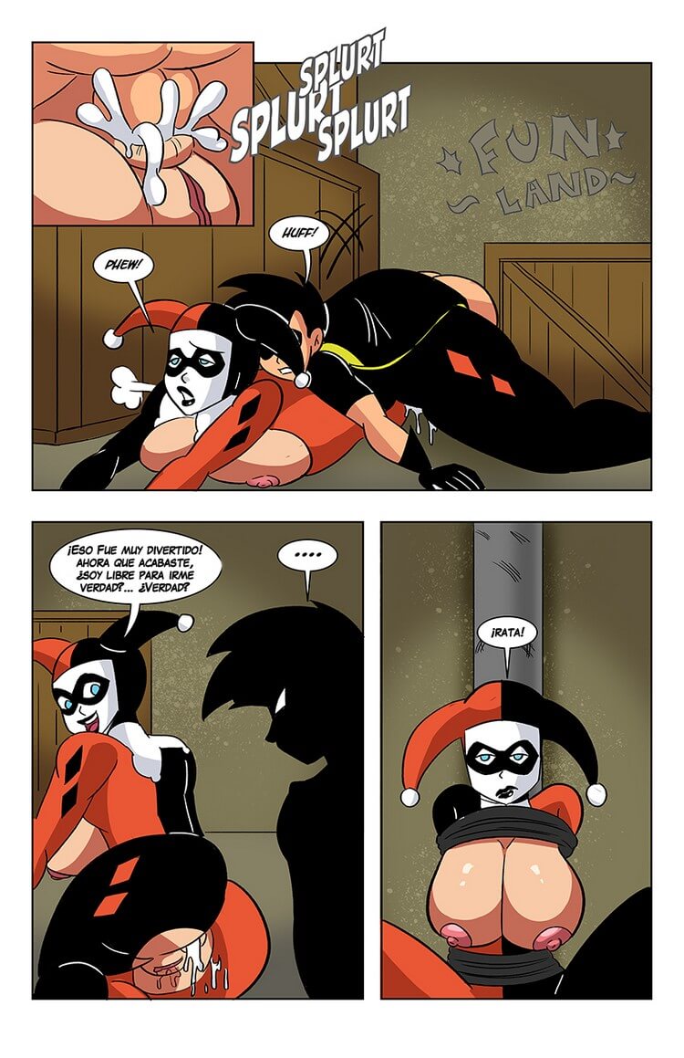 Harley and Robin Comic Porno - 7