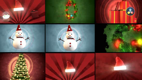 Christmas Creative Transitions - VideoHive 41985784