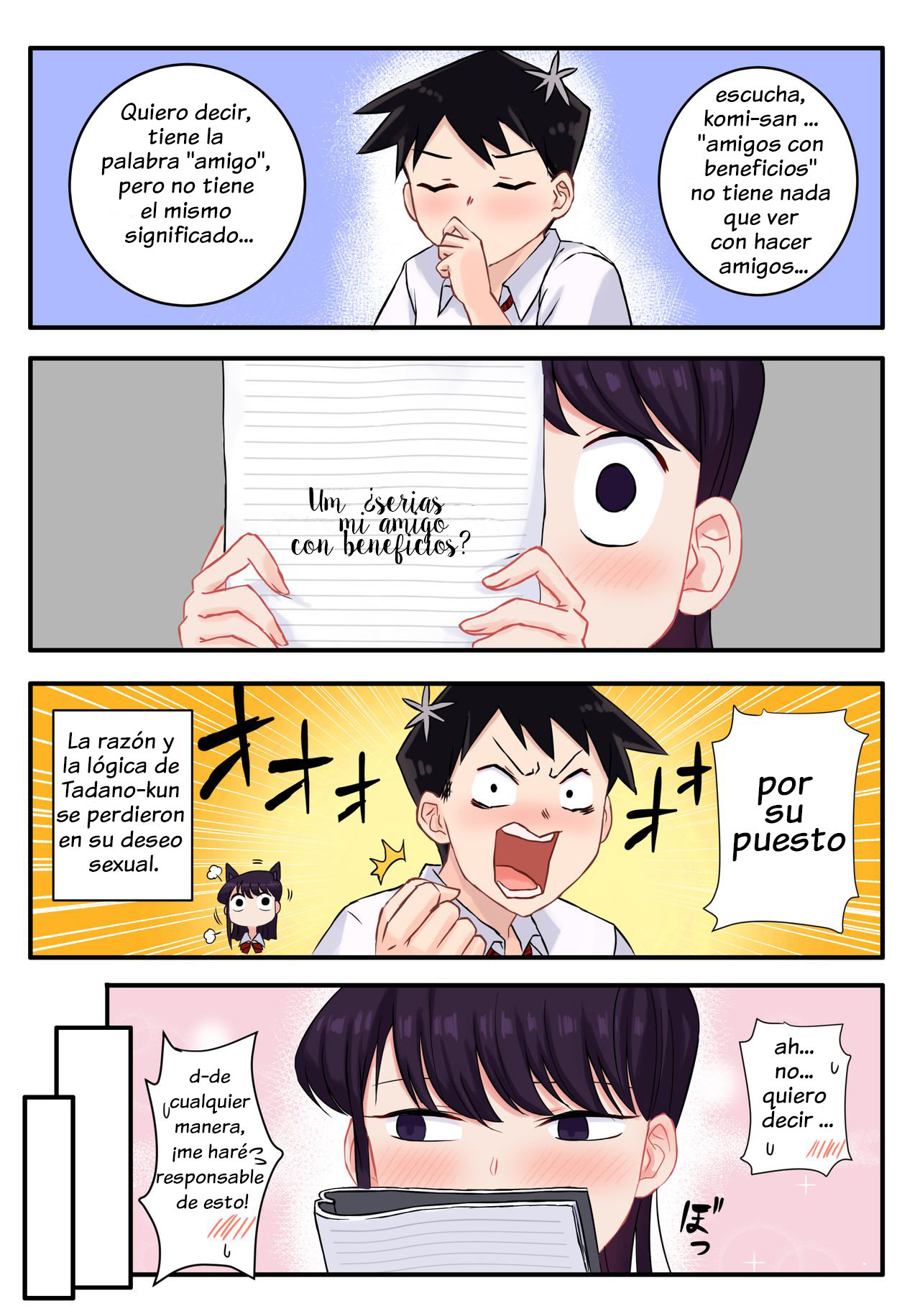 Tsukikaze Machi(Wox Yang) - komi-san tiene ideas raras sobre el sexo - 6