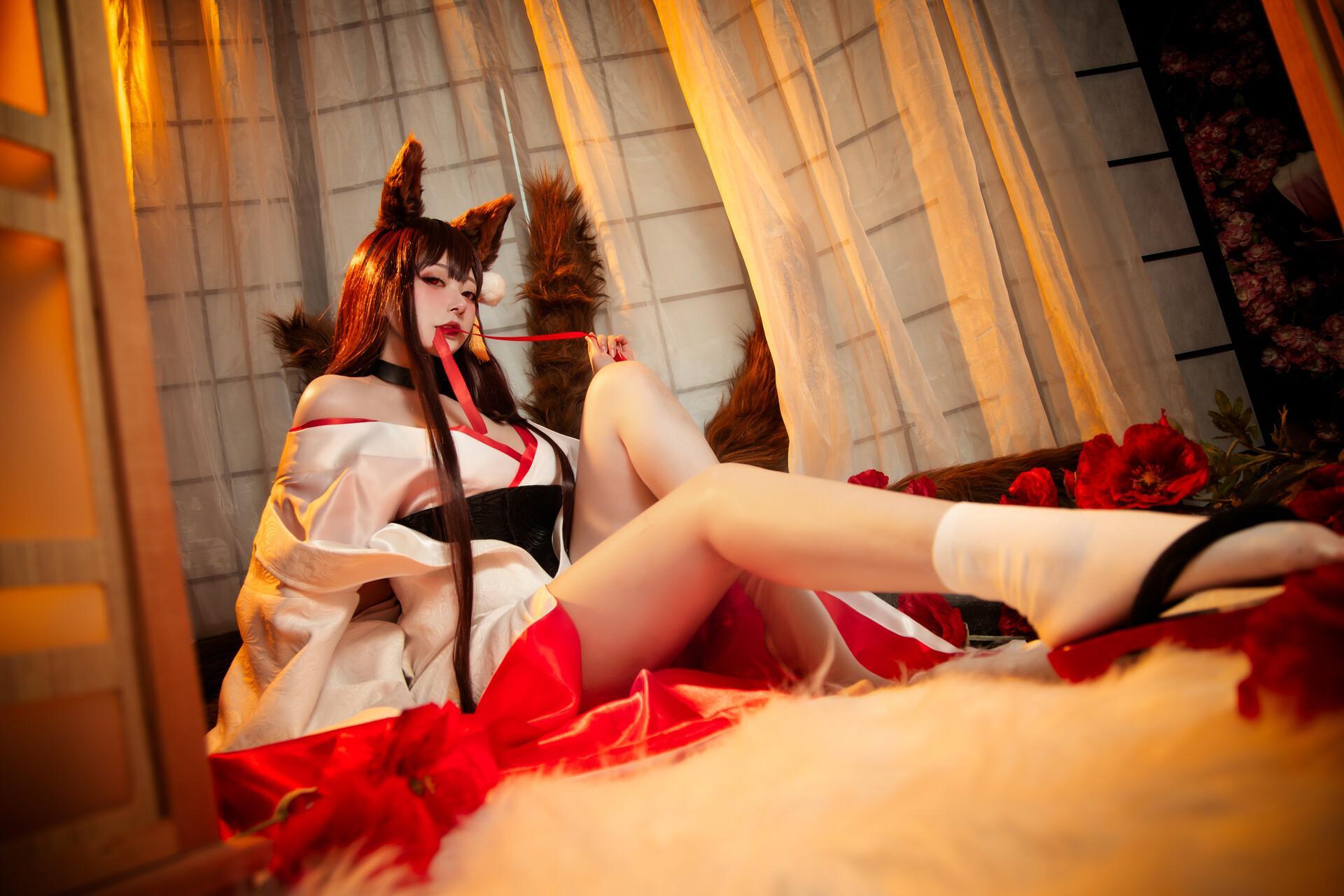 [Niannian_D] Akagi 赤城 Deep Crimson Poppy (Azur Lane 碧蓝航线)(14)