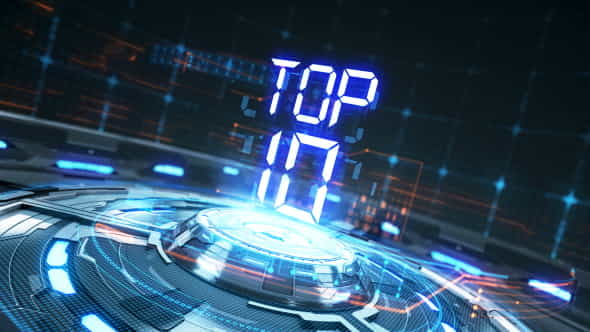 Top 10 Countdown Transitions - VideoHive 20233151