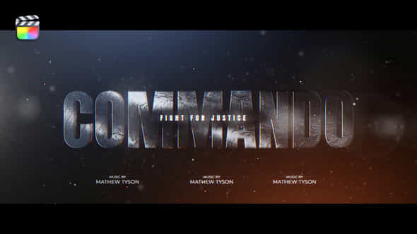 Commando Title Design - VideoHive 46499571