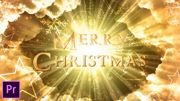 Heavenly Christmas Titles - Premiere - VideoHive 24917558