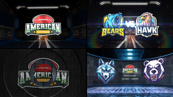 American Football Vs 2 - VideoHive 58140553