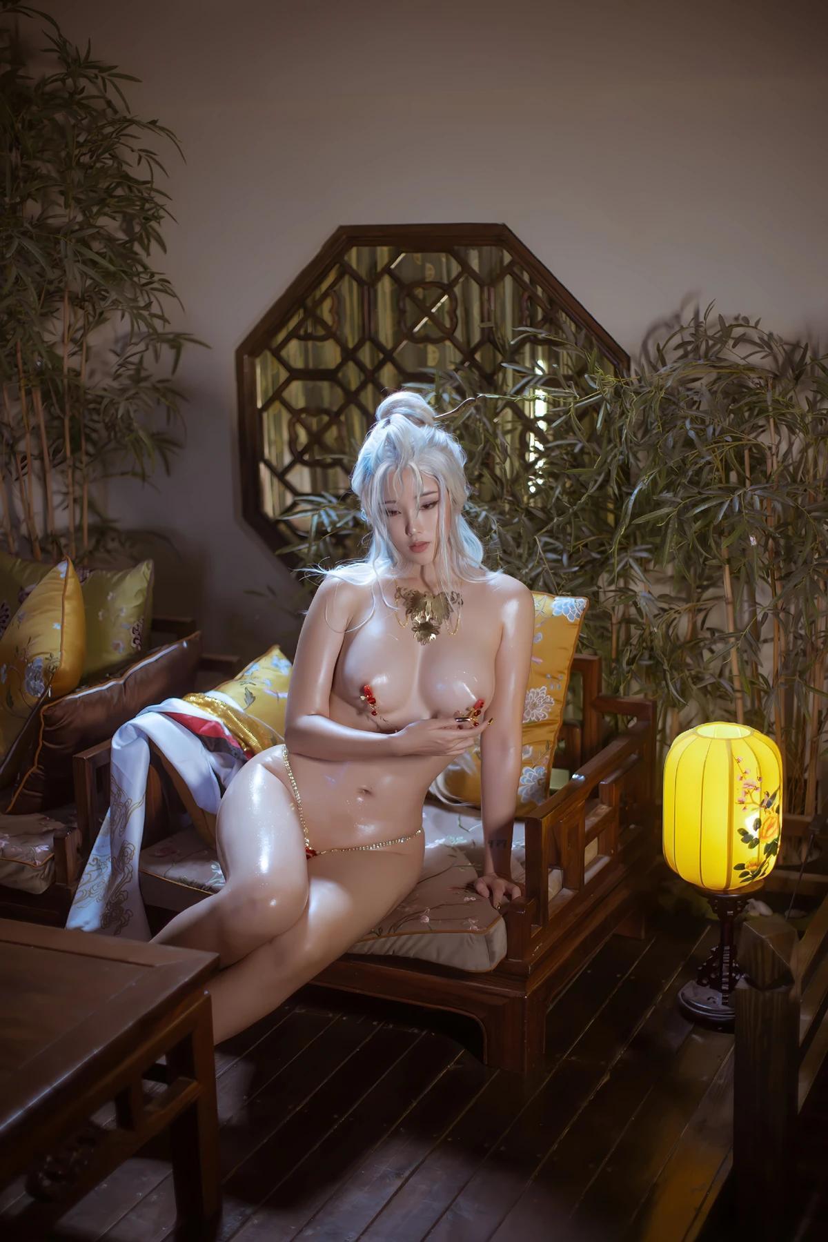 Cosplay 钛合金TiTi – 黑神话悟空 铁扇公主(60)