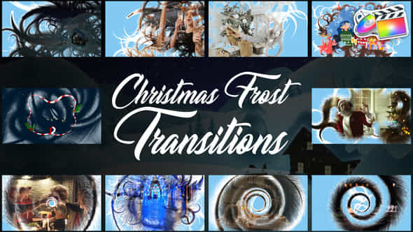Christmas Frost Transitions - VideoHive 42000363