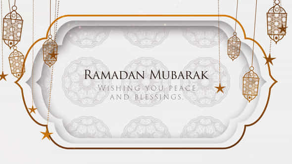 Elegant Ramadan Greetings - VideoHive 57069524