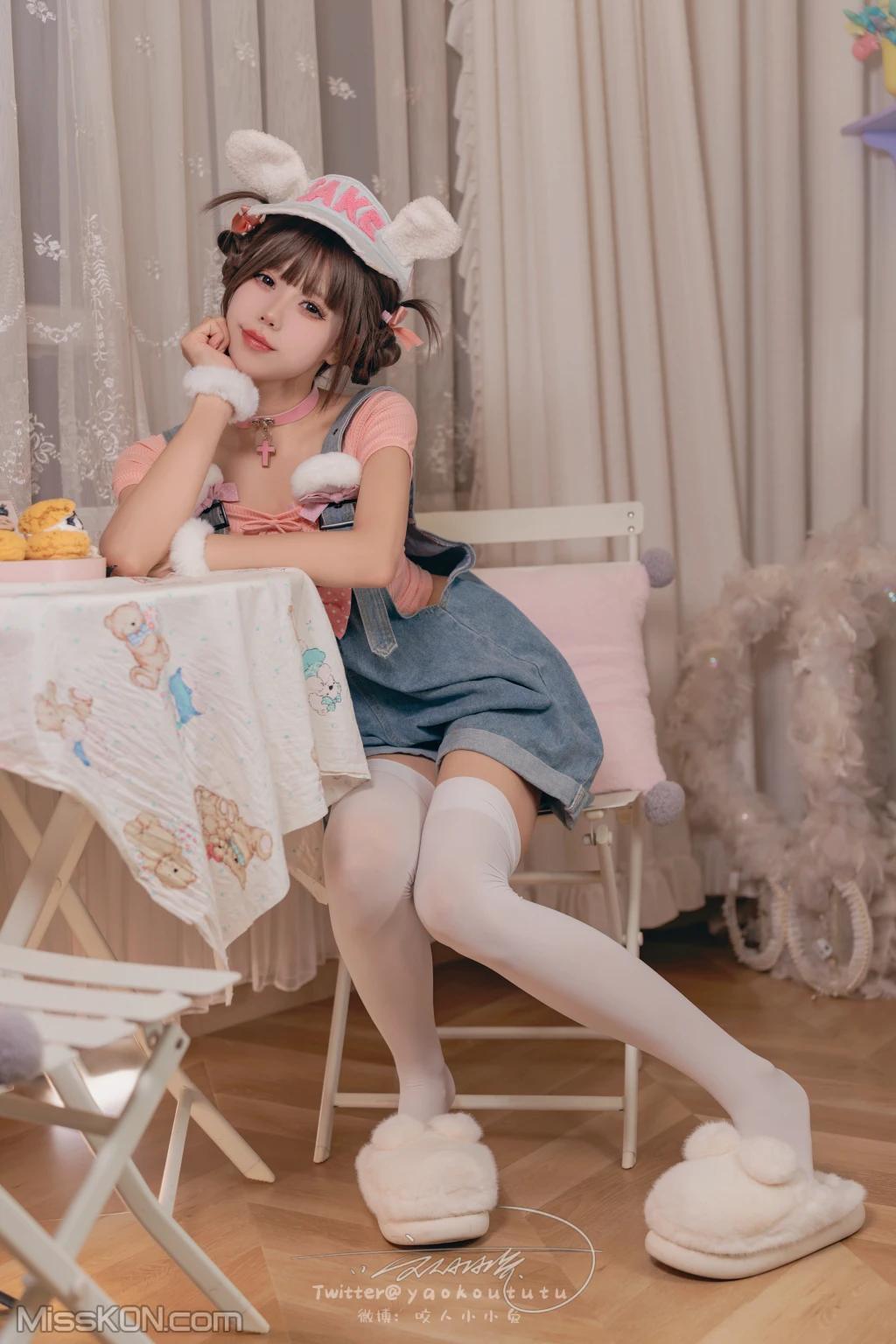 Coser@黏黏团子兔: 甜心小狗 恋爱告急 (70 photos )(9)