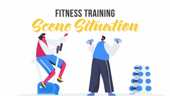 Fitness training - VideoHive 27642518