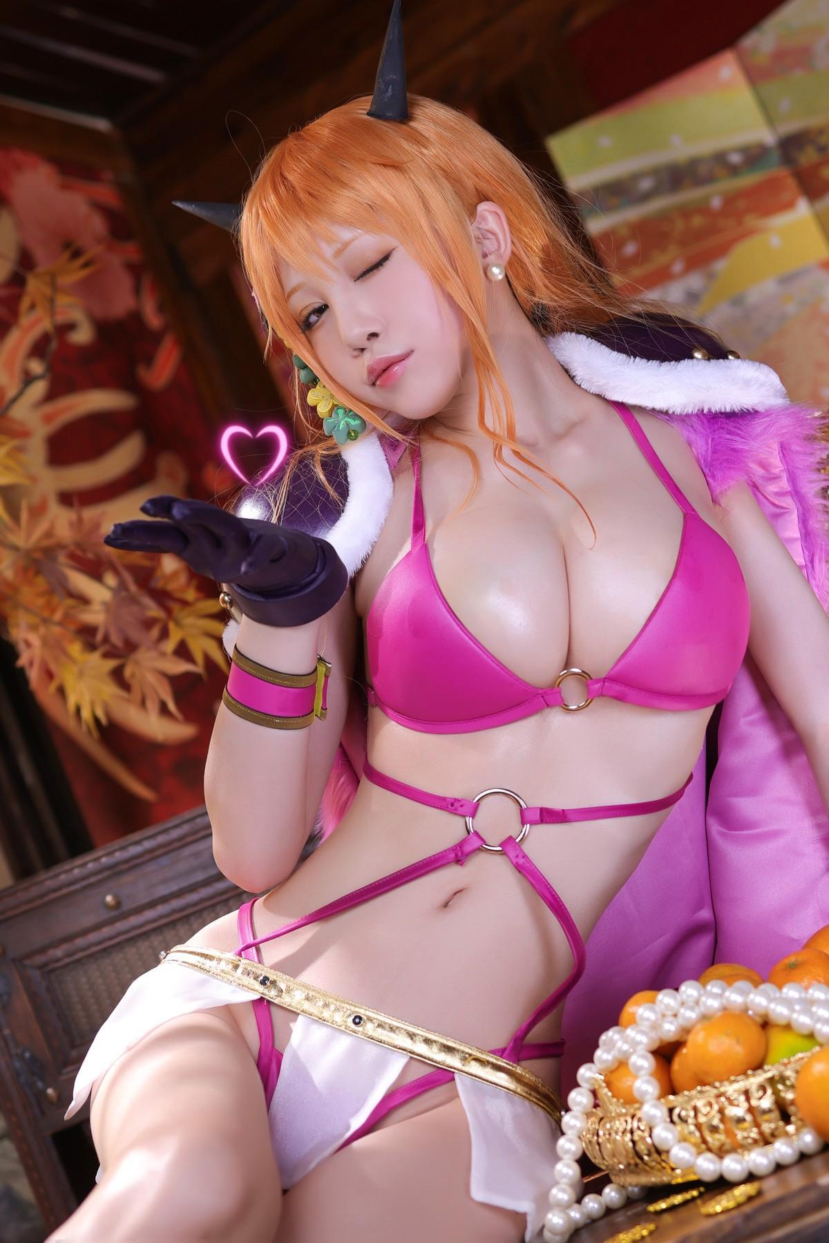 Cosplay 水淼Aqua Nami ナミ Set.01(49)