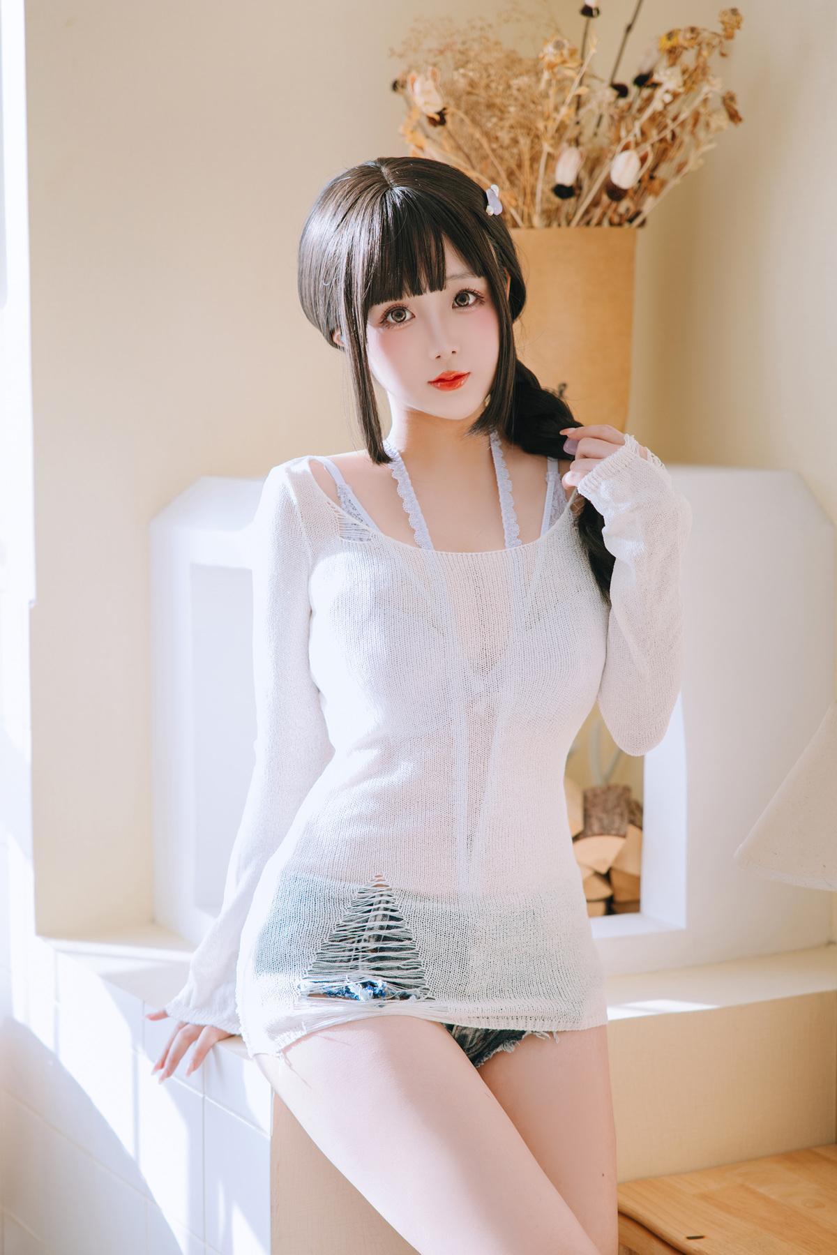 Cosplay Rinaijiao日奈娇 牛仔裤人妻 Set.02(3)