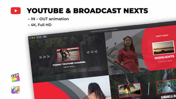 Youtube and Broadcast - VideoHive 43937169