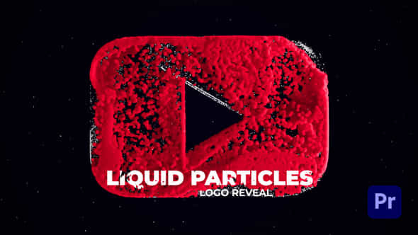 Youtube Liquid Particles - VideoHive 38942090