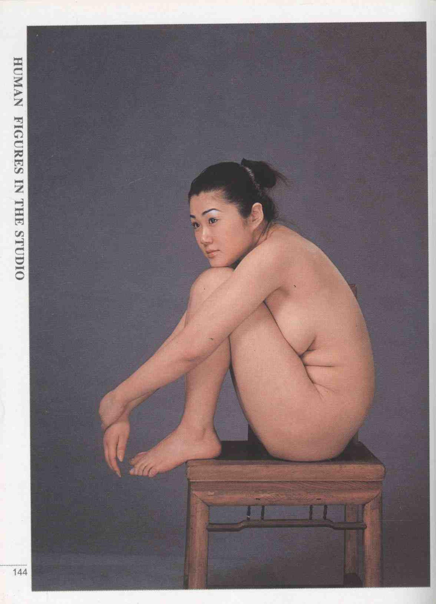 书籍扫描 实用人体模特摄影·坐姿篇(149)