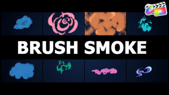 Brush Smoke - VideoHive 48052707